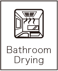 Bathroom drying（浴室乾燥）