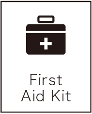 First aid kit（応急処置キット）